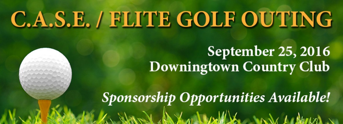 CASE FLITE Golf Outing with Golf Course Background 2