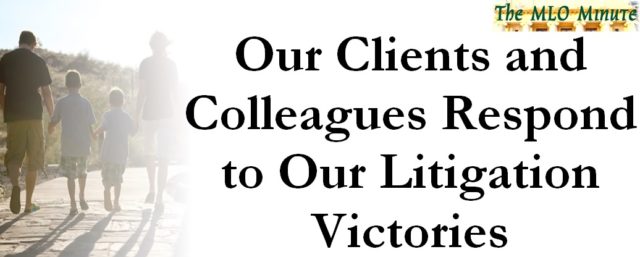 Our Clients and colleagues + Graphic + The MLO Minute