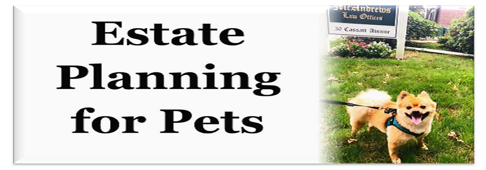 Estate Planning for Pets